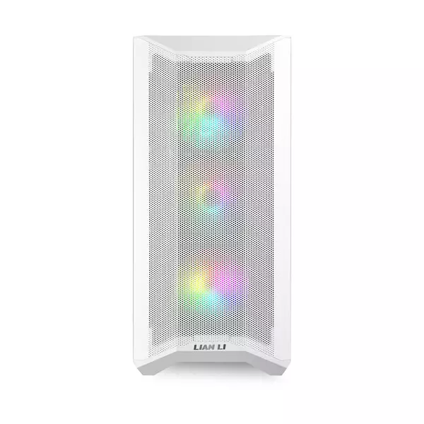 Lian Li LANCOOL II MESH RGB Tempered Glass Mid-Tower Case (White)-gallery-1