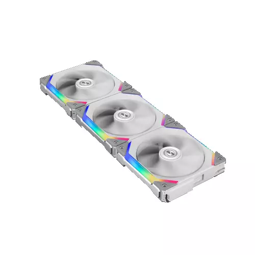 Lian Li UNI FAN SL120 3 IN 1 RGB Cooling Fan (White)-gallery-1
