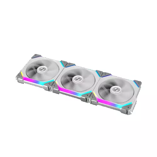 Lian Li UNI FAN SL120 3 IN 1 RGB Cooling Fan (White)-gallery-2