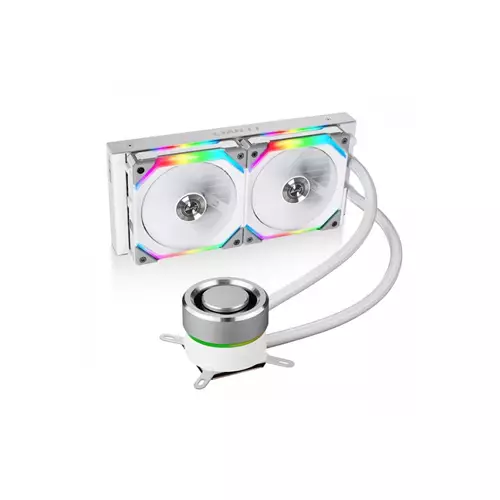 Lian Li Galahad AIO UNI FAN SL Edition 240mm Liquid CPU Cooler (White)