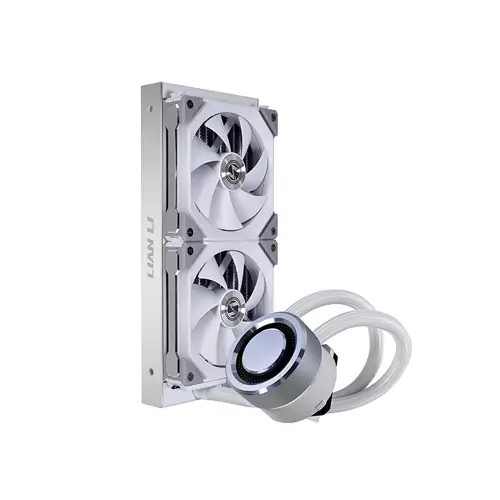 Lian Li Galahad AIO UNI FAN SL Edition 240mm Liquid CPU Cooler (White)-1