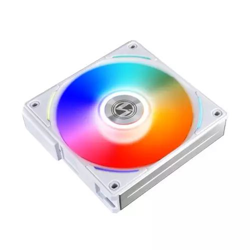 Lian Li 120mm UNI FAN AL120 3-Pack RGB CASE FAN (White)-gallery-2