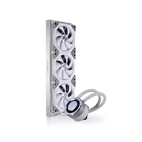 Lian Li Galahad AIO UNI FAN SL Edition 360mm Liquid CPU Cooler (White)