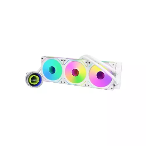 LIAN LI GALAHAD II TRINITY AIO UNI FAN SL EDITION 360MM LIQUID CPU COOLER (WHITE)