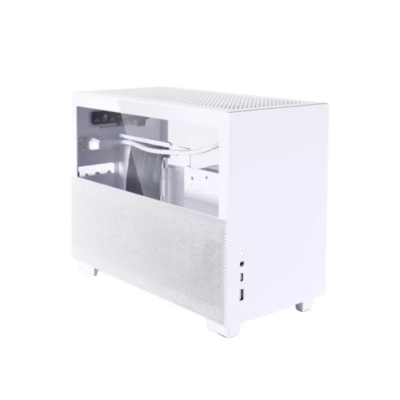 LIAN LI Q58 MINI-ITX GAMING CASE WHITE