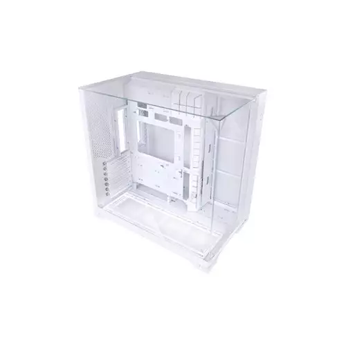 Lian Li O11 VISION COMPACT RGB ATX Mid Tower Case White-gallery-1