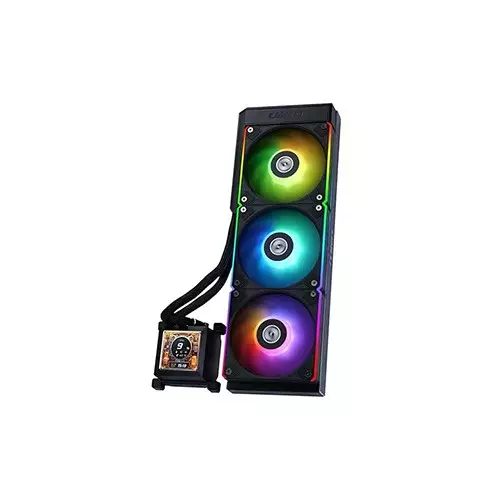 Lian Li HydroShift LCD 360R ARGB LCD Display AIO Liquid CPU Cooler (Black)-1