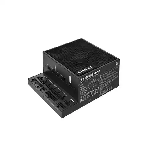Lian Li EDGE 1000 Watt Fully Modular 80 Plus Platinum Black Power Supply with USB 2.0 Hub
