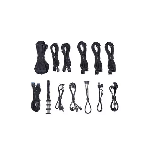 Lian Li EDGE850 Fully Modular 850W 80 Plus Platinum Power Supply with USB 2.0 Hub - 6