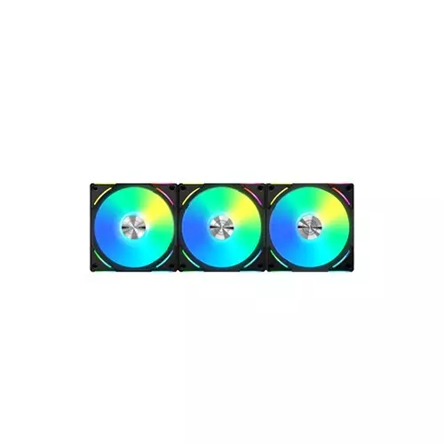 Lian Li UNI FAN AL120 V2 120mm ARGB Black Triple Pack Case Fan-5