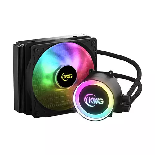 KWG Crater E1 120 Lite ARGB 120mm All in One Liquid CPU Cooler