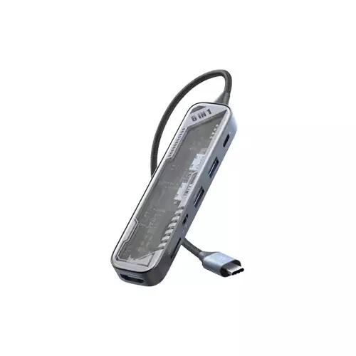 Micropack MDC-N6T 6-in-1 Multiport Type-C Hub