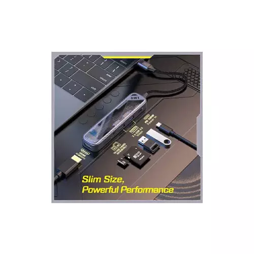 Micropack MDC-N6T 6-in-1 Multiport Type-C Hub - 1