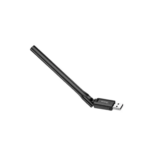 Hoco HI32 USB 150Mbps 3dBi Wi-Fi adapter Black-gallery-1