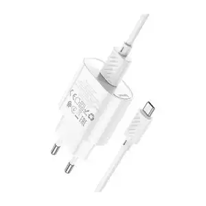 Hoco C109A 18W QC3.0 Charger with Micro USB Cable