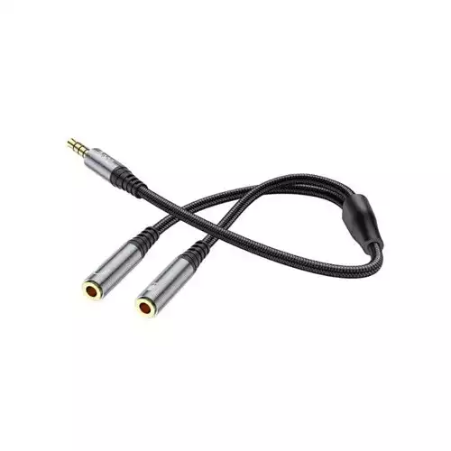 Hoco UPA21 one Male to Dual Female Audio Cable