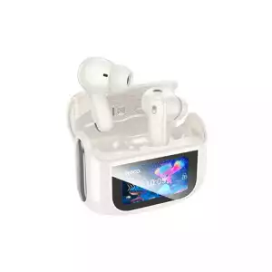 Hoco EQ21 True Wireless Earbuds  - Cloudy White