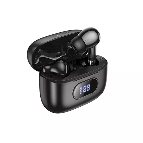 Hoco EQ2 Plus Thought True Bluetooth Earbuds (White)-gallery-1