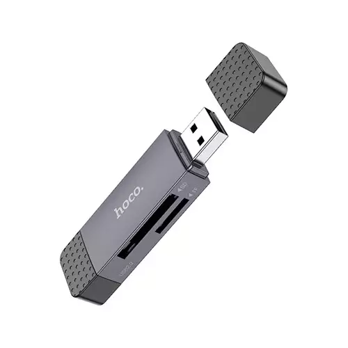 Hoco HB45 Spirit 2-in-1 USB & Type-C 2.0 Card Reader - 0