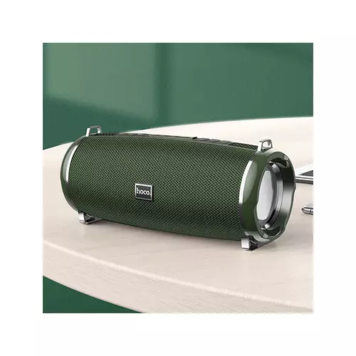 Hoco HC2 True Wireless Waterproof Portable Bluetooth Speaker (Dark Green)-gallery-2