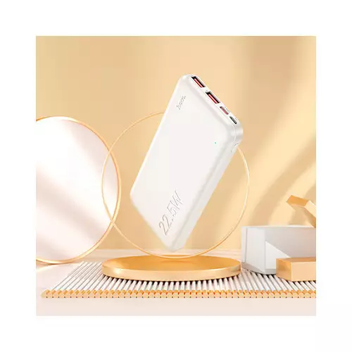 Hoco J101 Astute 10000mAh 22.5W Fast Charging Power Bank (White)-gallery-2