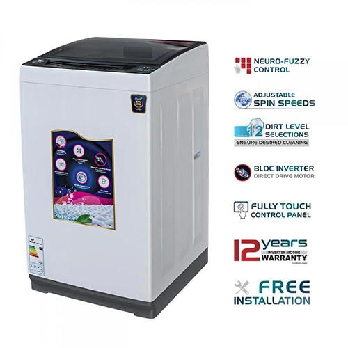 Walton WWM-TWI80 8 kg Fully Touch Control Panel Washing Machine - 1