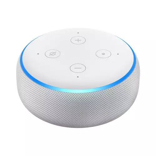 Amazon Echo Dot 3rd Gen Smart Speaker with Alexa (Sandstone)-1