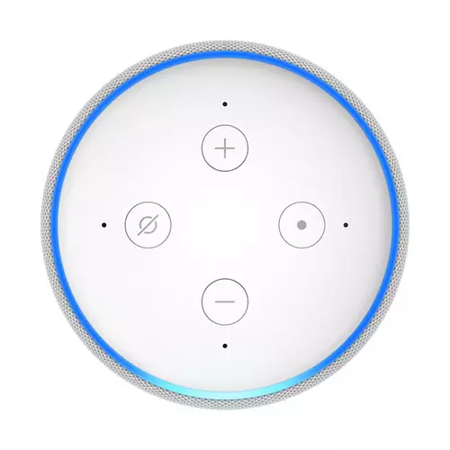 Amazon Echo Dot 3rd Gen Smart Speaker with Alexa (Sandstone)-3