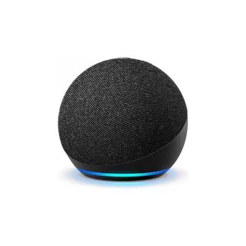 Amazon Echo Dot 5th Gen Clock and Alexa Smart Speaker (Black)