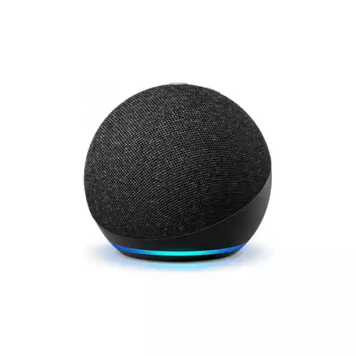 Amazon Echo Dot 5th Gen Clock and Alexa Smart Speaker (Black)