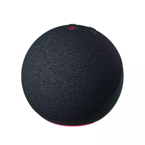 Amazon Echo Dot 5th Gen Clock and Alexa Smart Speaker (Black)-1