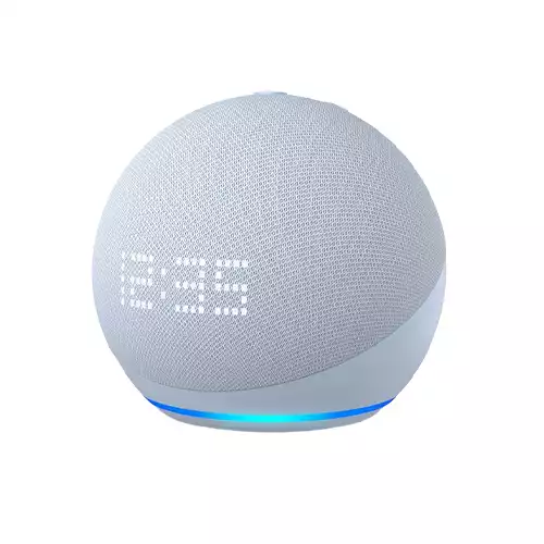 AMAZON ECHO DOT 5TH GEN SMART SPEAKER WITH CLOCK AND ALEXA (2022)