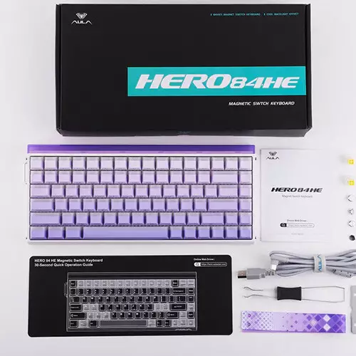 AULA HERO84 HE 75% Wired Magnetic Gaming Keyboard-gallery-1