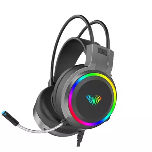 AULA S608 Wired RGB Gaming Headphone