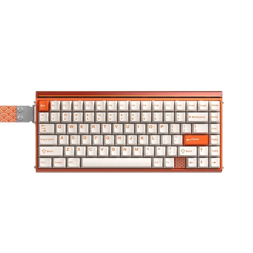 AULA Hero 75 HE Tri-Mode Magnetic Keyboard (Orange)