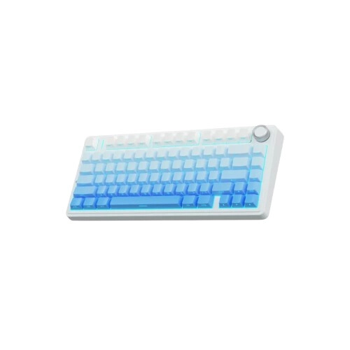 AULA F75 PRO Tri-Mode Wireless Mechanical Keyboard (Gradient Blue) - 1