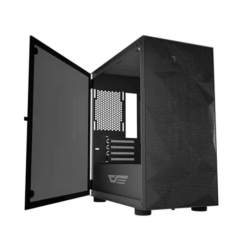 Aigo DarkFlash DLM21 MESH Tower Tempered Glass Micro-ATX Case