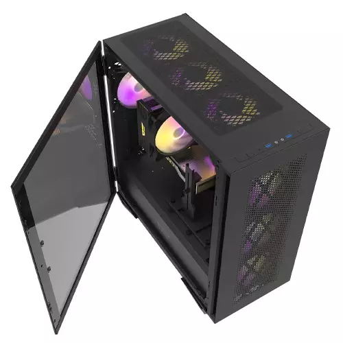 Aigo Darkflash DLS 480 Luxury ATX 4 Fan PC Case-2