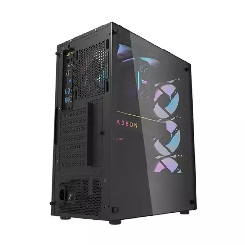 Aigo DarkFlash DK352 PLUS Tempered Glass ATX Case (Black)-gallery-2