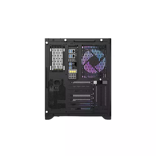 AIGO DARKFLASH C305 TEMPERED GLASS ATX GAMING CASE (BLACK) - 2