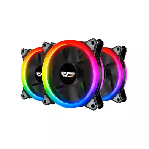 AIGO DR12 PRO 3 IN 1 120MM RGB CASE FAN