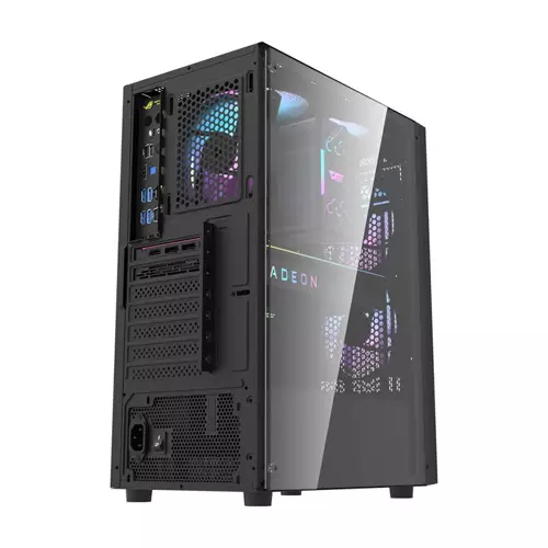 AIGO DARKFLASH A290 TEMPERED GLASS ATX CASE (BLACK)-gallery-2
