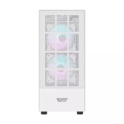 AIGO DARKFLASH A290 TEMPERED GLASS ATX CASE (WHITE) - 1
