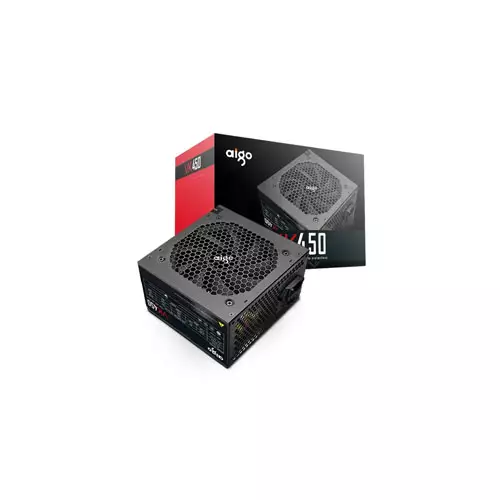 AIGO DARKFLASH VK450-450WATT BLACK POWER SUPPLY