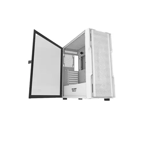 Aigo Darkflash DK431 ATX Gaming Case (White) - 1