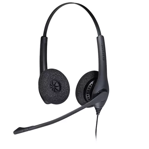 JABRA BIZ 1500 DUO USB DUAL EAR HEADPHONE (BLACK)