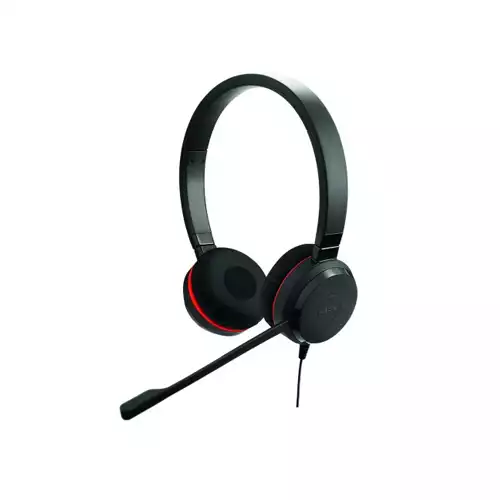 JABRA EVOLVE 40 STEREO DUO DUAL EAR NOISE CANCELING USB HEADPHONE