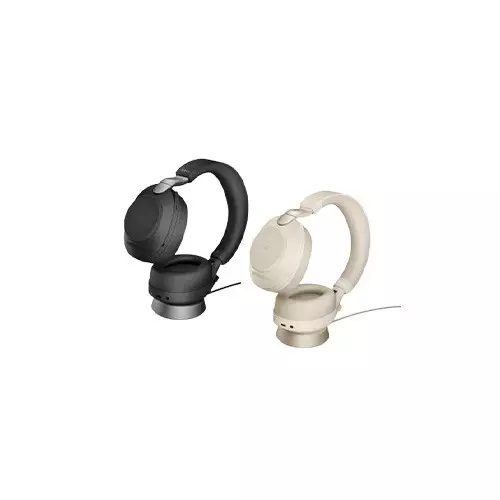 Jabra Evolve2 85 MS DUO Noise Canceling Wireless Headphone with Stand