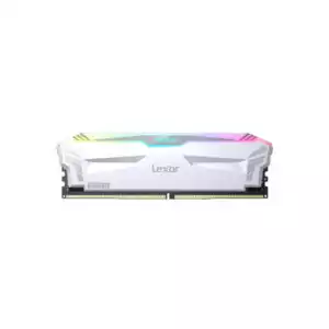 Lexar ARES RGB 16GB 6400MHz CL32 DDR5 Desktop RAM (White)