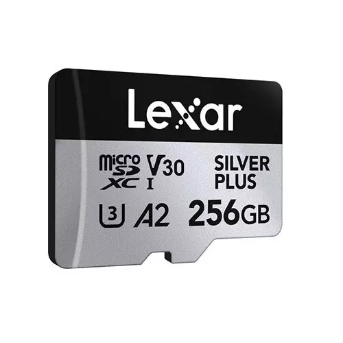 Lexar 256 GB Professional SILVER PLUS UHS-I microSDXC Memory Card